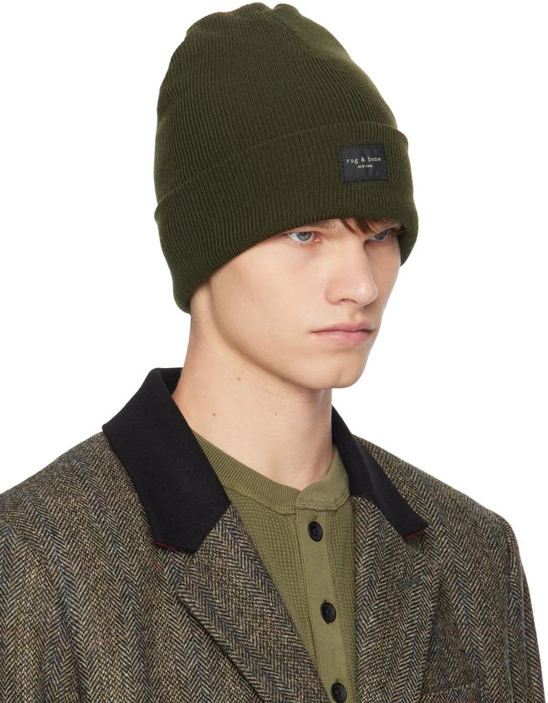 Rag & Bone Khaki Addison Beanie 2