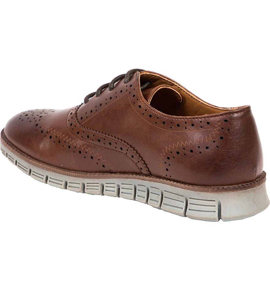 Deer Stags Benton Jr. Classic Lace-Up Wingtip Hybrid Sneaker Dress Comfort Oxford 2