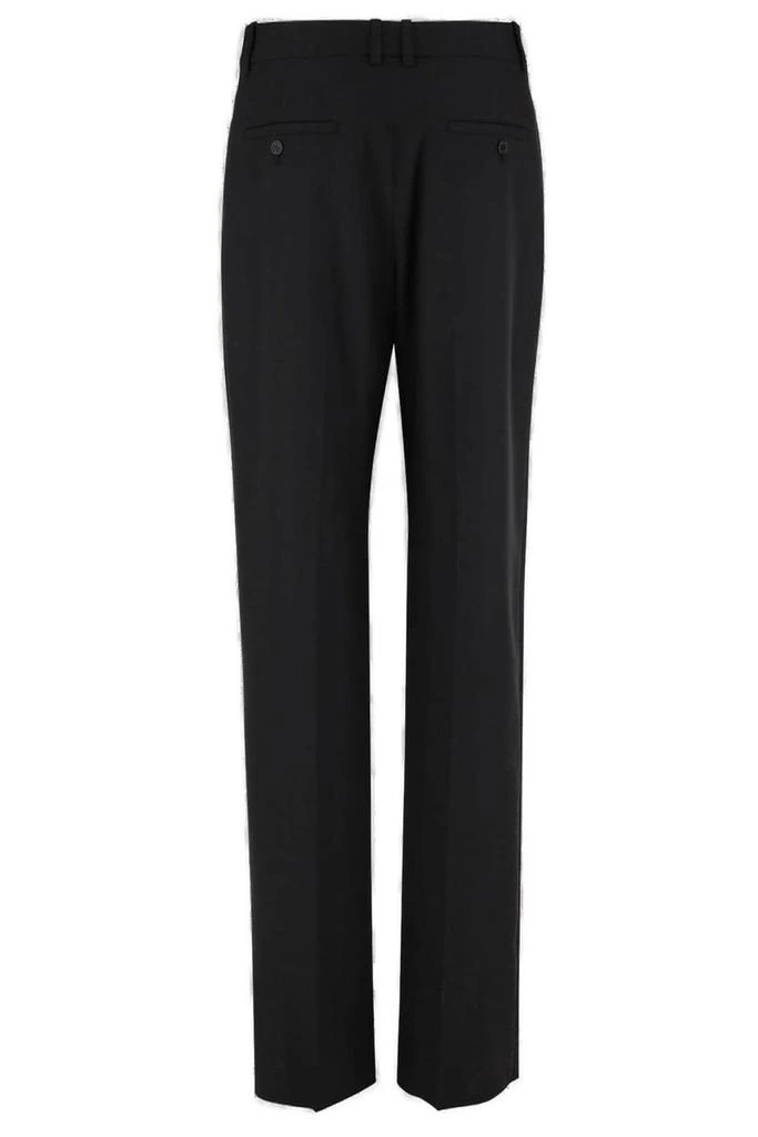 Yves Saint Laurent Saint Laurent Pleat Detailed Straight Leg Pants 2