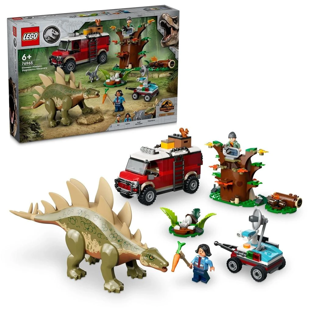 LEGO LEGO Jurassic World Dinosaur Missions: Stegosaurus Discovery 76965 1