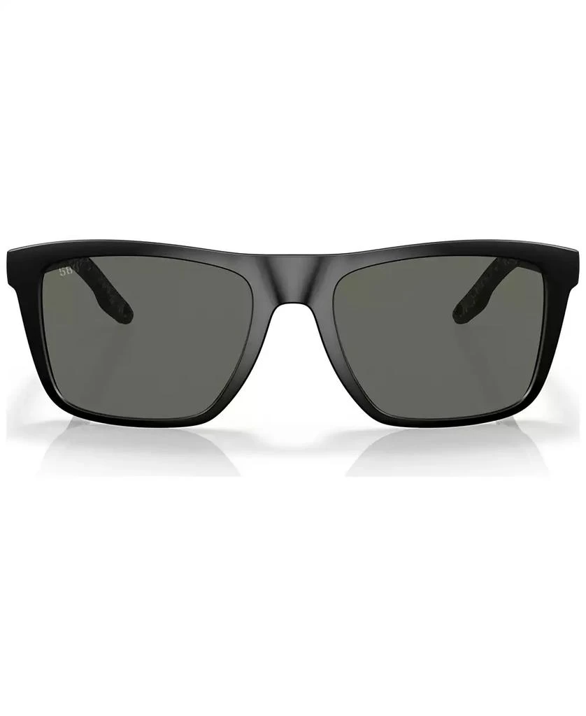 Costa Del Mar Men's Mainsail Polarized Sunglasses, 6S910755-P 55 3