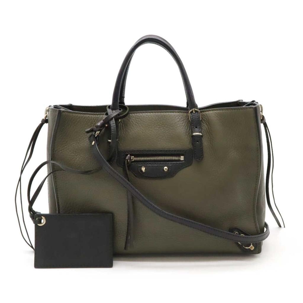 【関税&送料込】バレンシアガ Black Leather Nano M Handbag Nano leather tote bag in black - Balenciaga | Mytheresa