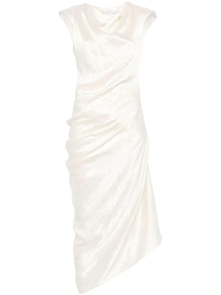 knee length dresses for ladies PO ALEXANDER MCQUEEN HALTER-NECK COTTON DRESS – Belinda International main image 0