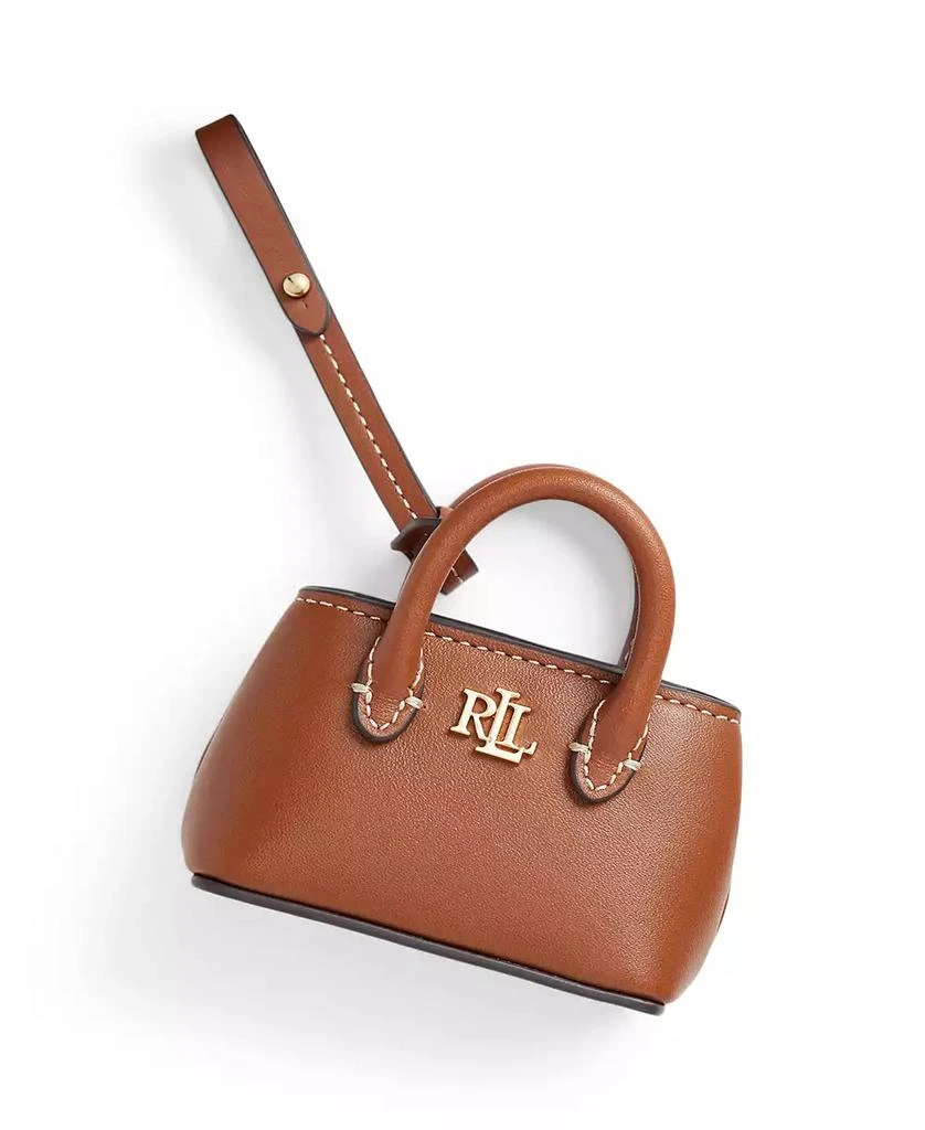 Ralph Lauren Leather Marcy Bag Charm