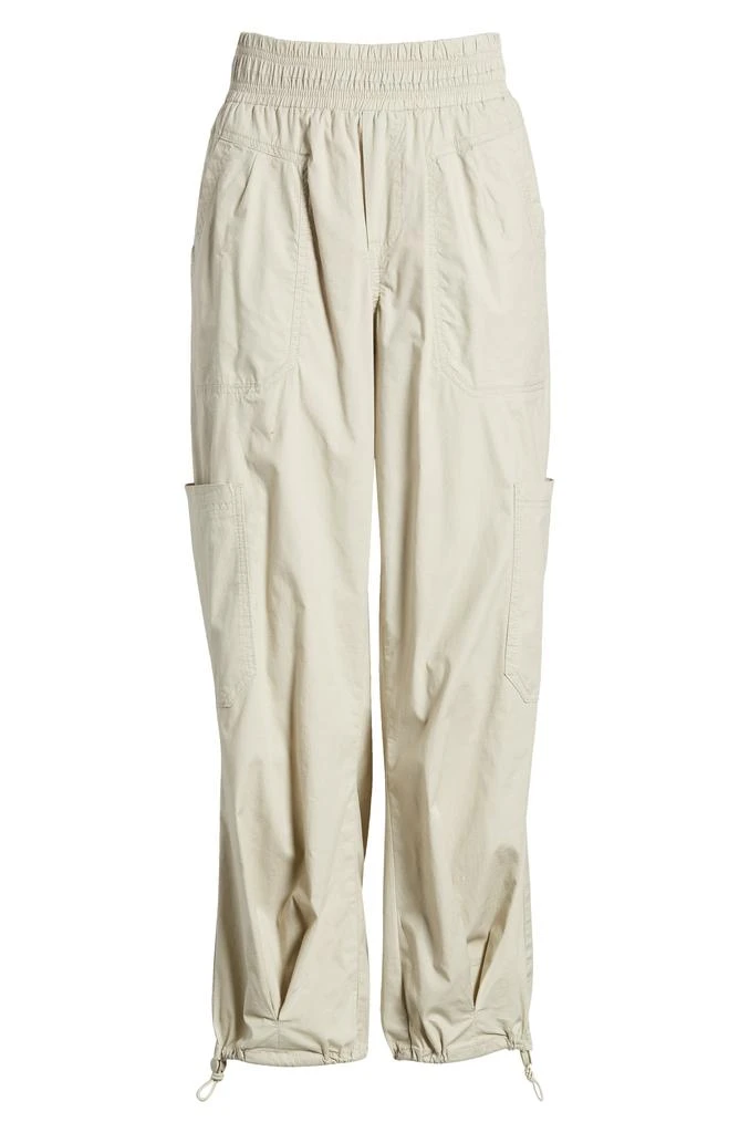Wit & Wisdom 'Ab'Leisure Skyrise Pull-On Straight Leg Poplin Cargo Pants 5