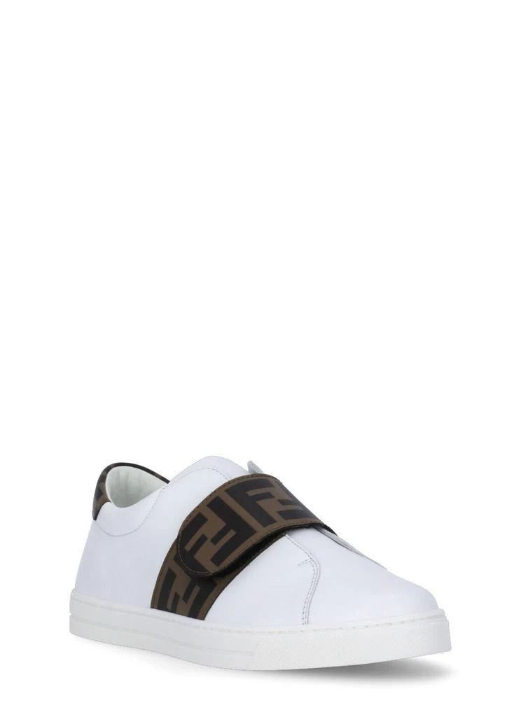 Fendi Fendi Kids Monogram Strap Sneakers 2