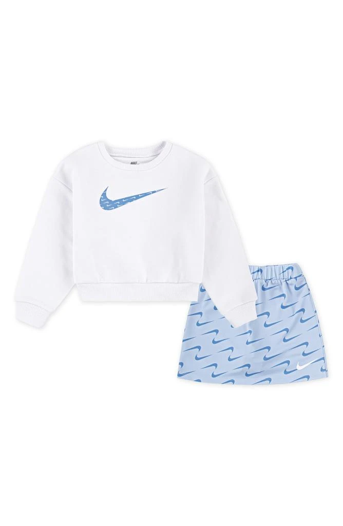 NIKE Kids
 Swoosh Motion Scooter Top 
Skirt Set