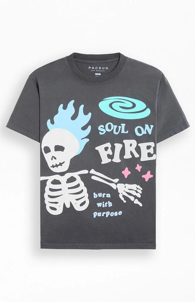 PacSun Soul On Fire Boxy T-Shirt 1