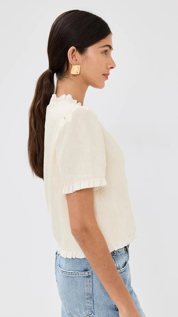 Reformation Bess Linen Top 3