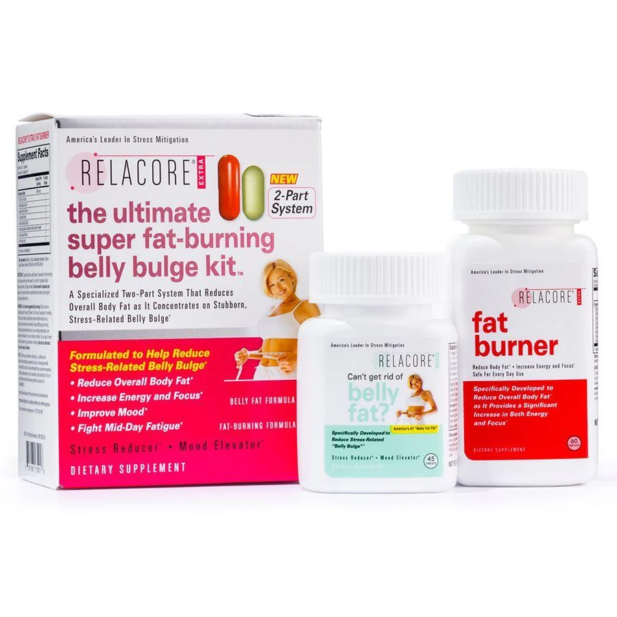 Relacore Ultimate Super Fat Burning Belly Bulge Kit, 2-Part System 3
