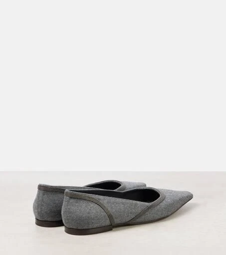 Brunello Cucinelli Monili ballet flats 2