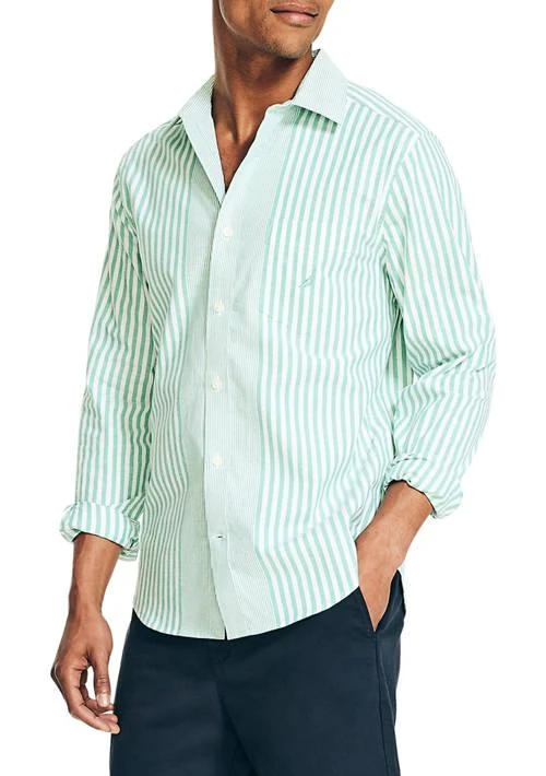 Nautica Striped Oxford Shirt 1