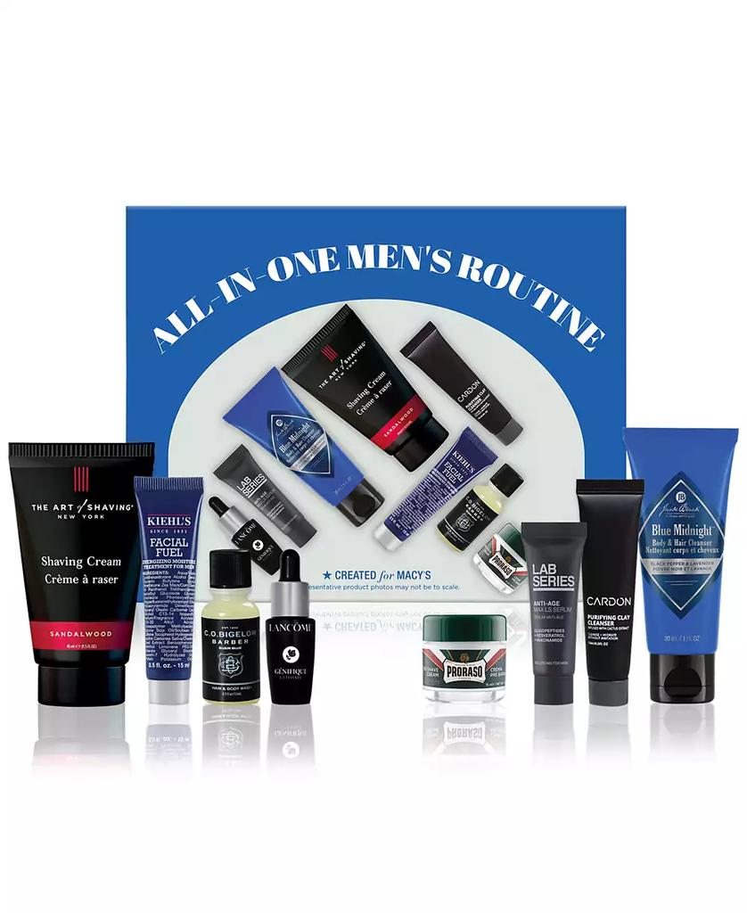 Created For Macy's 8-Pc. All-In-One Men's Routine Skincare Set, Exclusively at Macy's