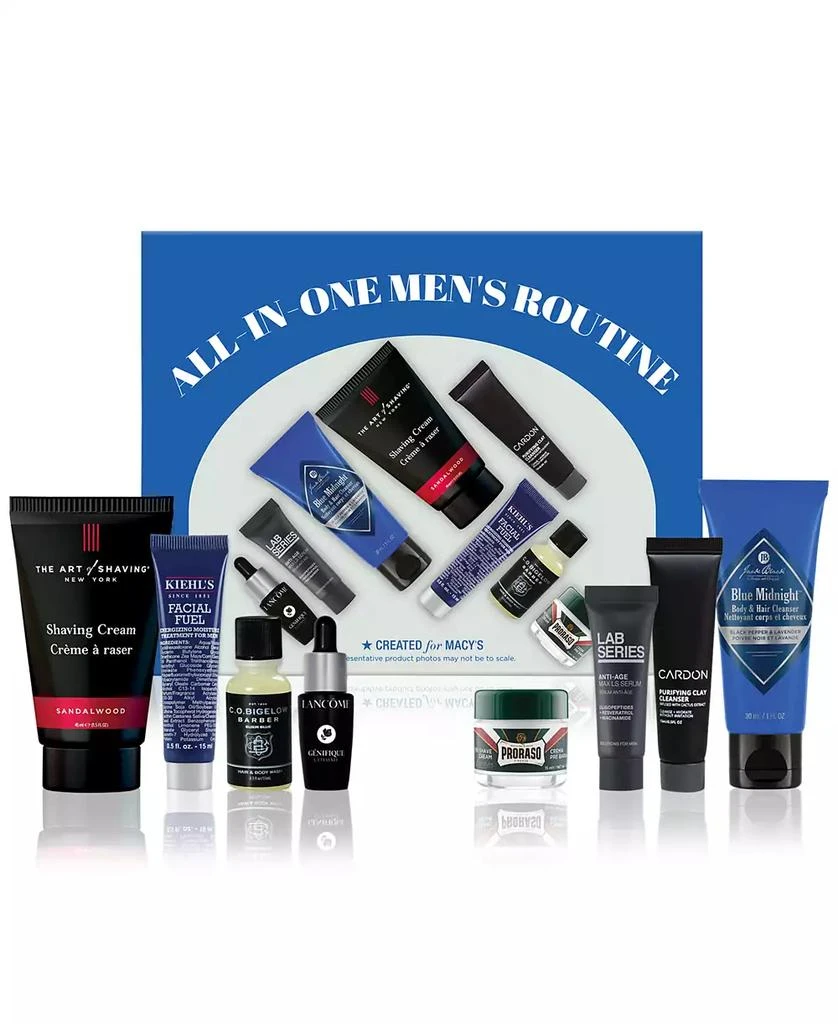 Created For Macy's 8-Pc. All-In-One Men's Routine Skincare Set, Exclusively at Macy's 1
