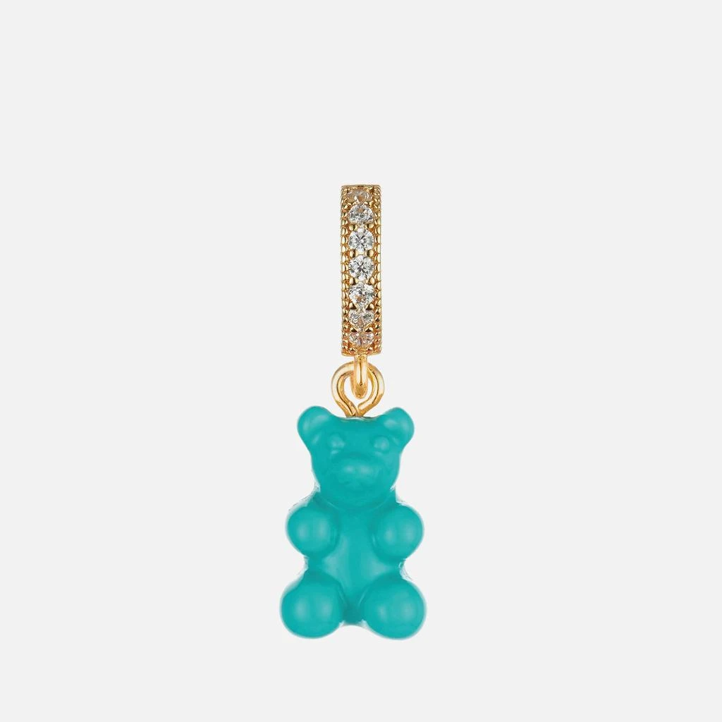 Crystal Haze Women's Pave Nostalgia Bear Pendant - Candy Pink 1