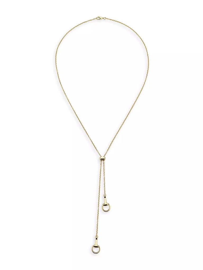 Gucci Horsebit 18K Yellow Gold Necklace 3