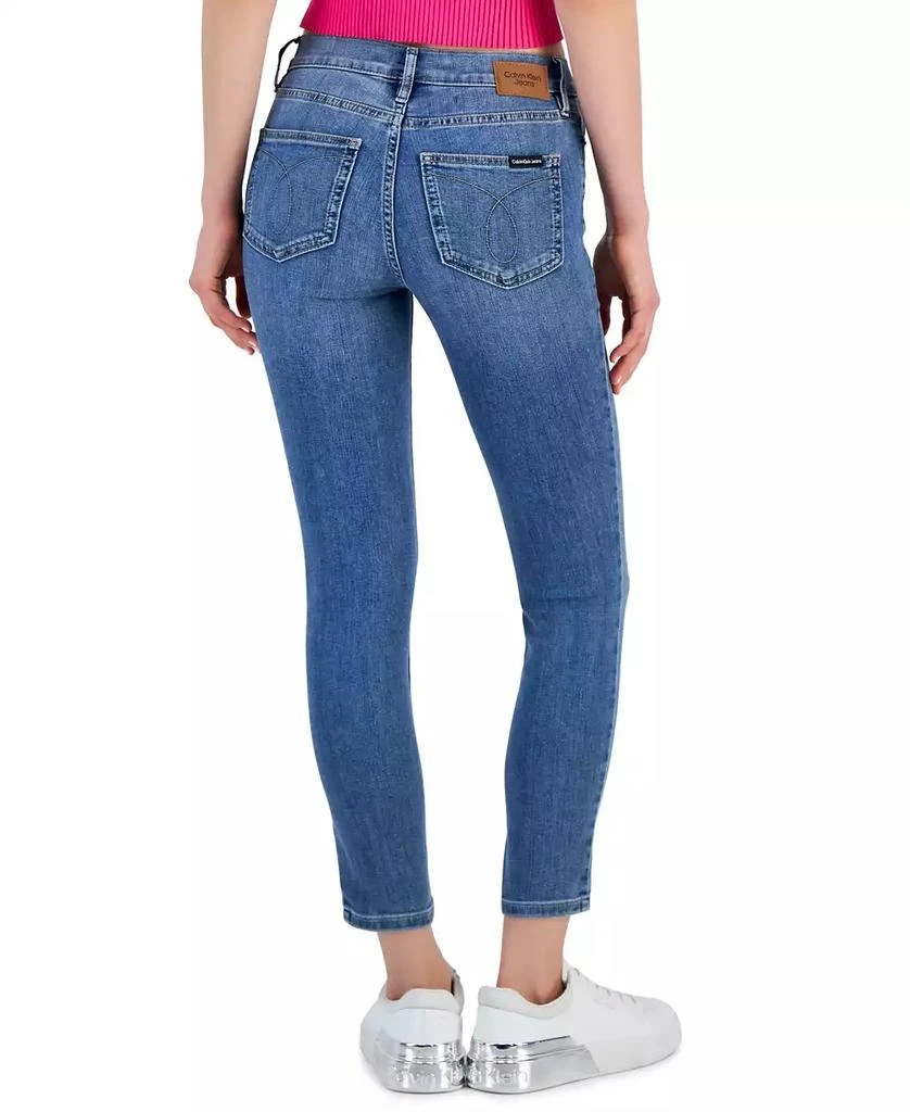 Calvin Klein Petite High Rise 25" Skinny Ankle Jeans 2