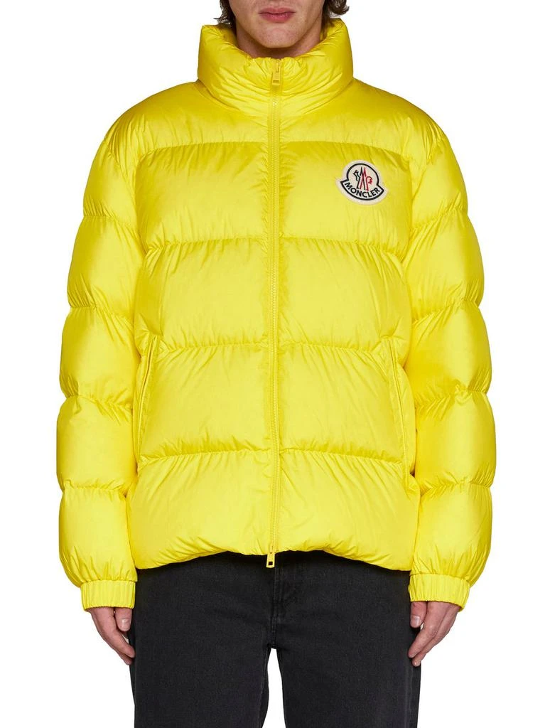 Moncler Moncler Logo Patch Zip-Up Puffer Jacket 2
