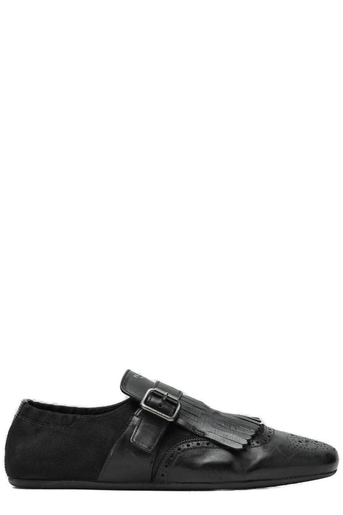 NEW MANOLO BLAHNIK men\'s callimaco monkstrap dress shoes in gray Manolo Blahnik Men main image 2