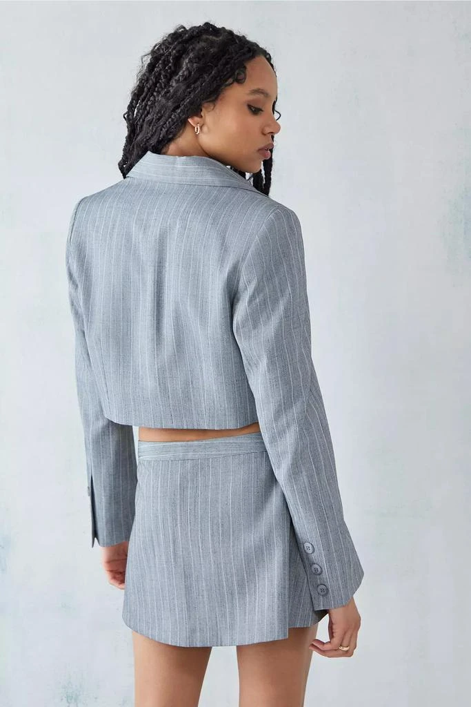 Light Before Dark Light Before Dark Cally Cropped Striped Blazer 4