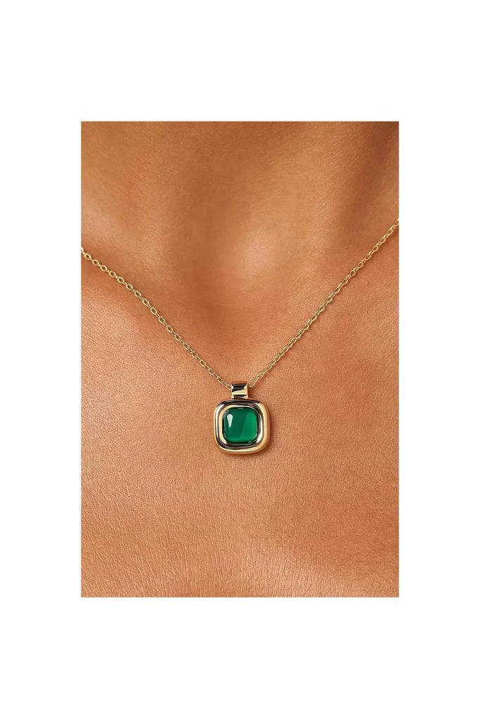 Ana Luisa Ana Luisa Clara Green Onyx Pendant 4