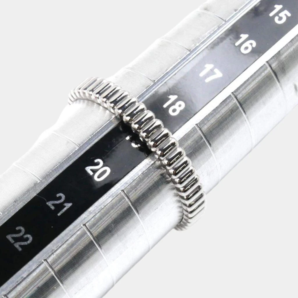 Boucheron Boucheron 18K White Gold Quatre Grosgrain Ring EU 60 6