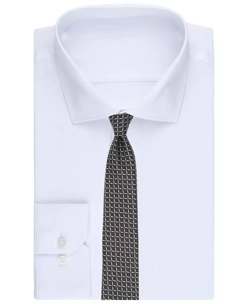 Alfani Men's Check Pattern Slim Tie, Macy's Exclusive 3