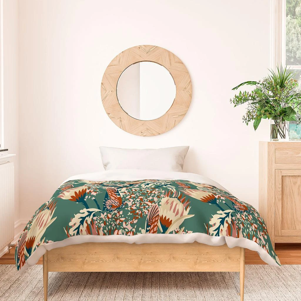 DENY Designs Holli Zollinger Zarah Butterfly Polyester Duvet 3