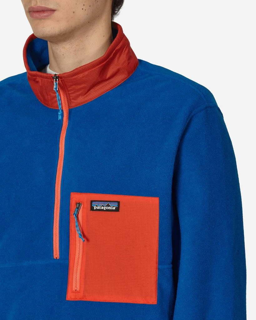 Patagonia Microdini Half Zip Sweatshirt Endless Blue 5