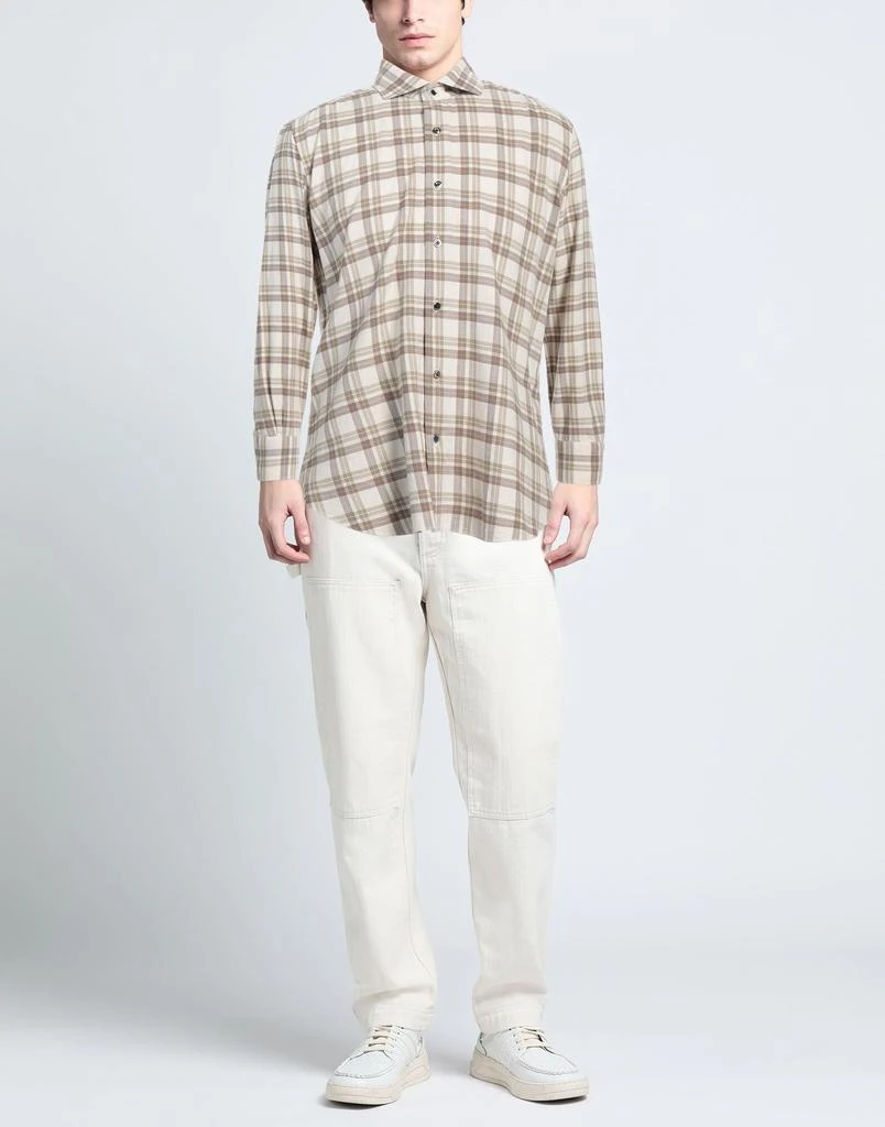 BARBA NAPOLI Checked shirt 2