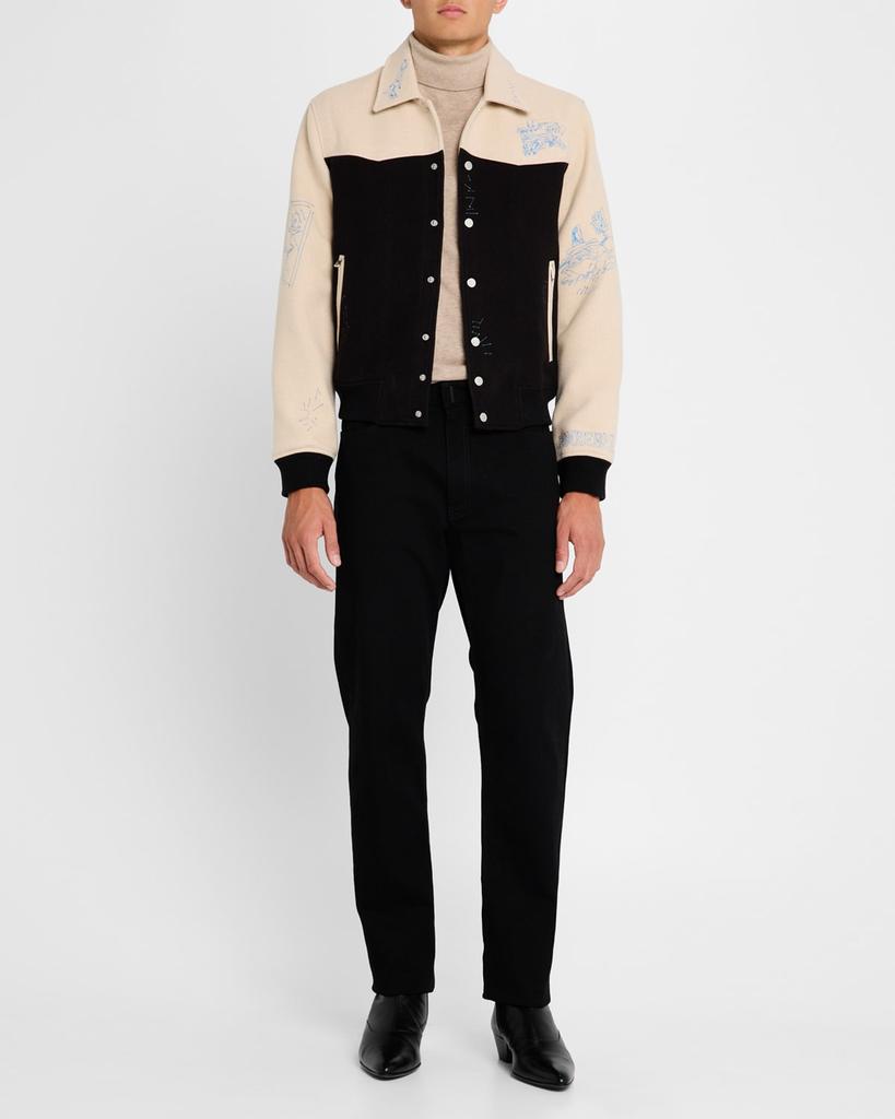 DOMREBEL Men's Scribs Bomber Jacket