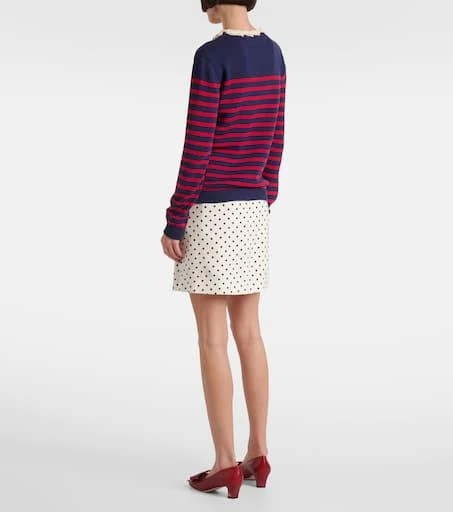 Valentino Chez Valentino striped cotton sweater 3