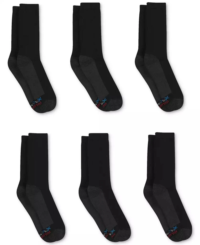Hanes Men's 6-Pk. Ultimate Xtemp Ultra Cushion Crew Socks 2
