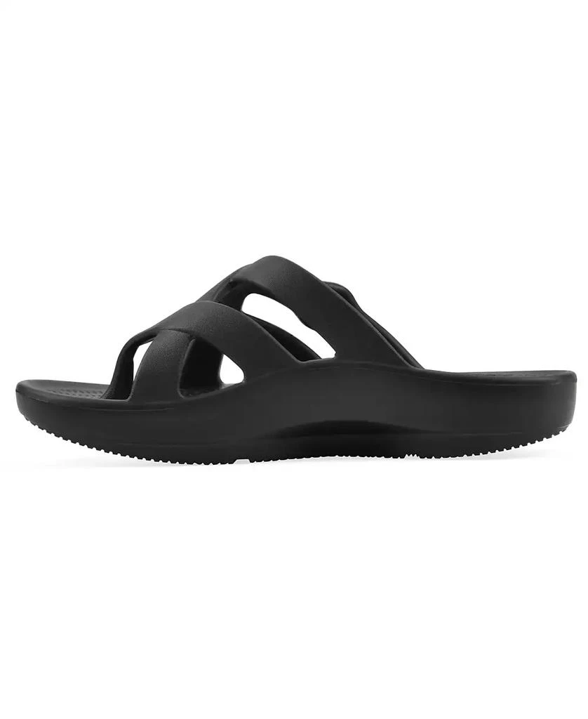 White Mountain Women's Rip Round Toe Flat Sandals 6