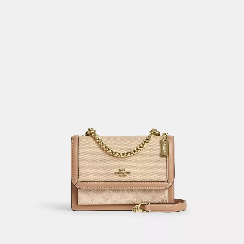 Coach Mini Klare Crossbody Bag In Colorblock Signature Canvas 1