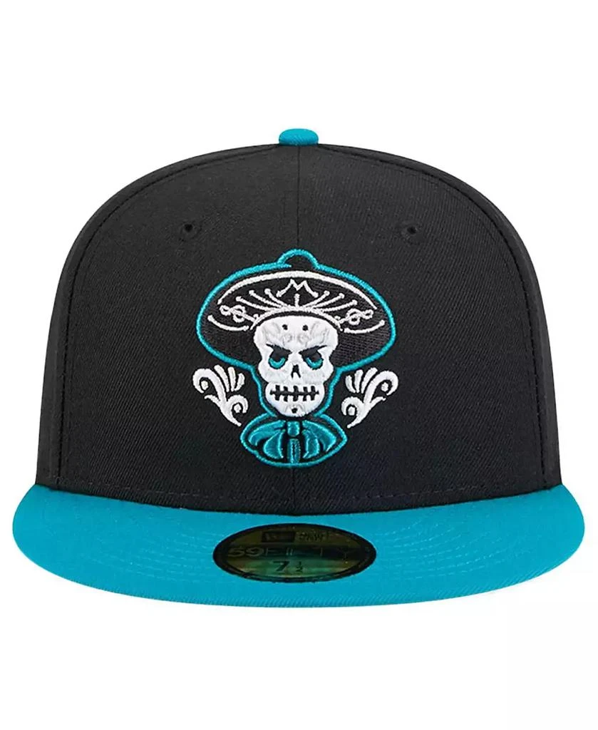 New Era Men's Black Albuquerque Isotopes Copa De La Diversion 59FIFTY Fitted Hat 2