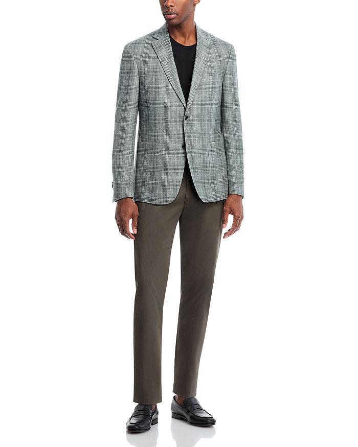 The Men's Store at Bloomingdale's Plaid Regular Fit Unstructured Sport Coat - Exclusive