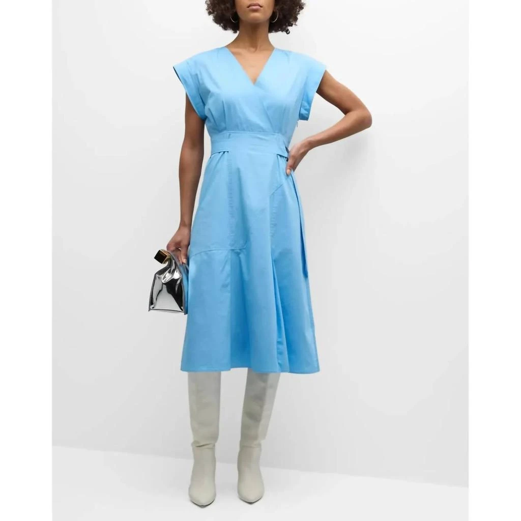 Derek Lam Derek Lam 10 Crosby - Arabella Belted Midi Dress 1