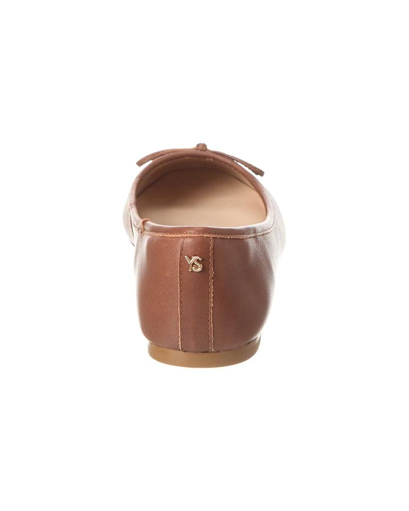 Yosi Samra Sadie Leather Flat 3