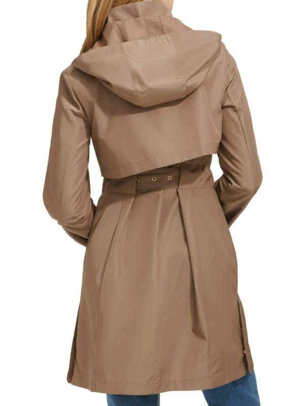 Cole Haan Packable Belted Rain Jacket 2