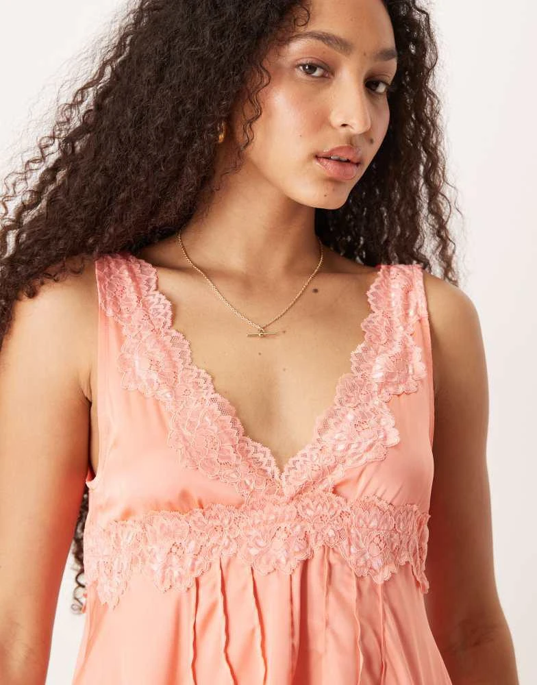 chinese dress ladies Elegant Red Dress by Free People with Lace Detailing – Above The Crowd  Boutique main image 1