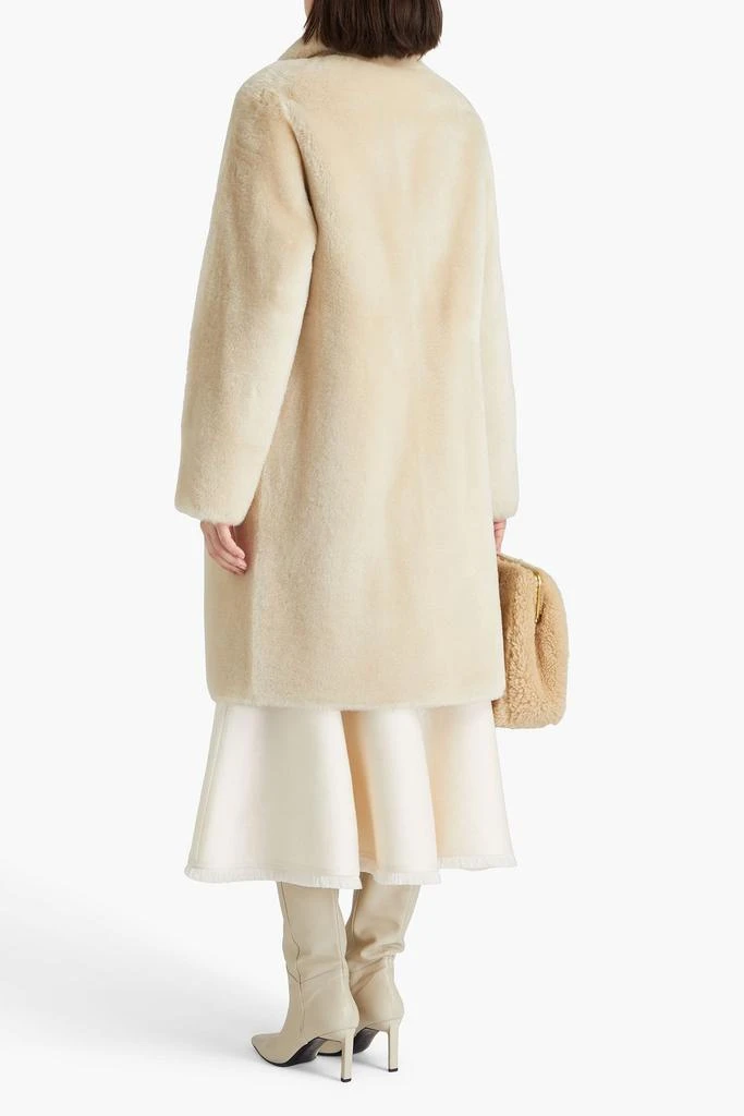 YVES SALOMON Double-breasted shearling coat 3