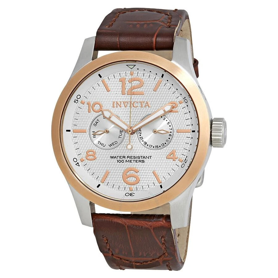 Invicta I Force Multi-Function Silver Dial Men's Watch 13010 1