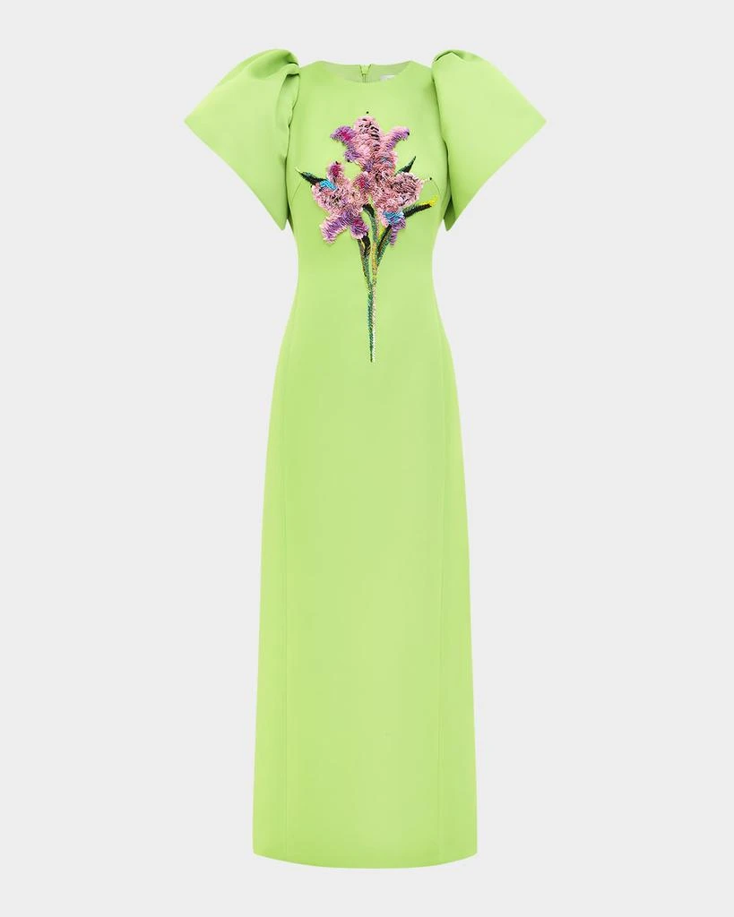 Shop Lucinda Floral Sequin Puff-Sleeve Maxi Dress on Sale at BeyondStyle   Get 50% Off Lucinda Floral Sequin Puff-Sleeve Maxi Dress with Limited-Time  Flash Deals, Exclusive Discounts, and Special Offers. Enjoy Unbeatable