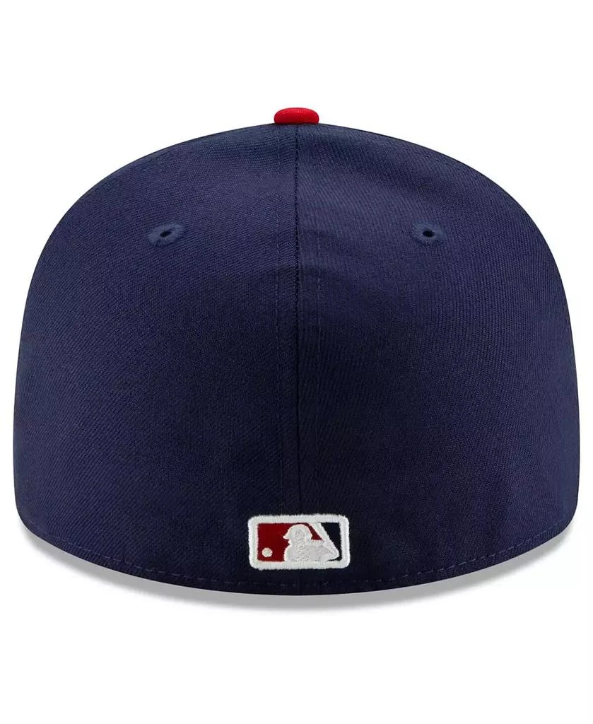 New Era Men's White and Navy Washington Nationals Alternate 2020 Authentic Collection On-Field Low Profile Fitted Hat 3