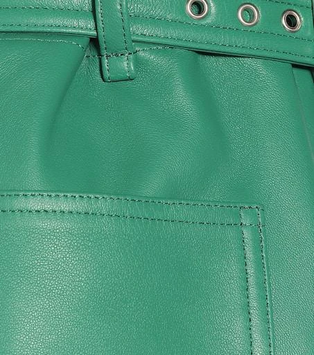 Isabel Marant Xike leather shorts 4