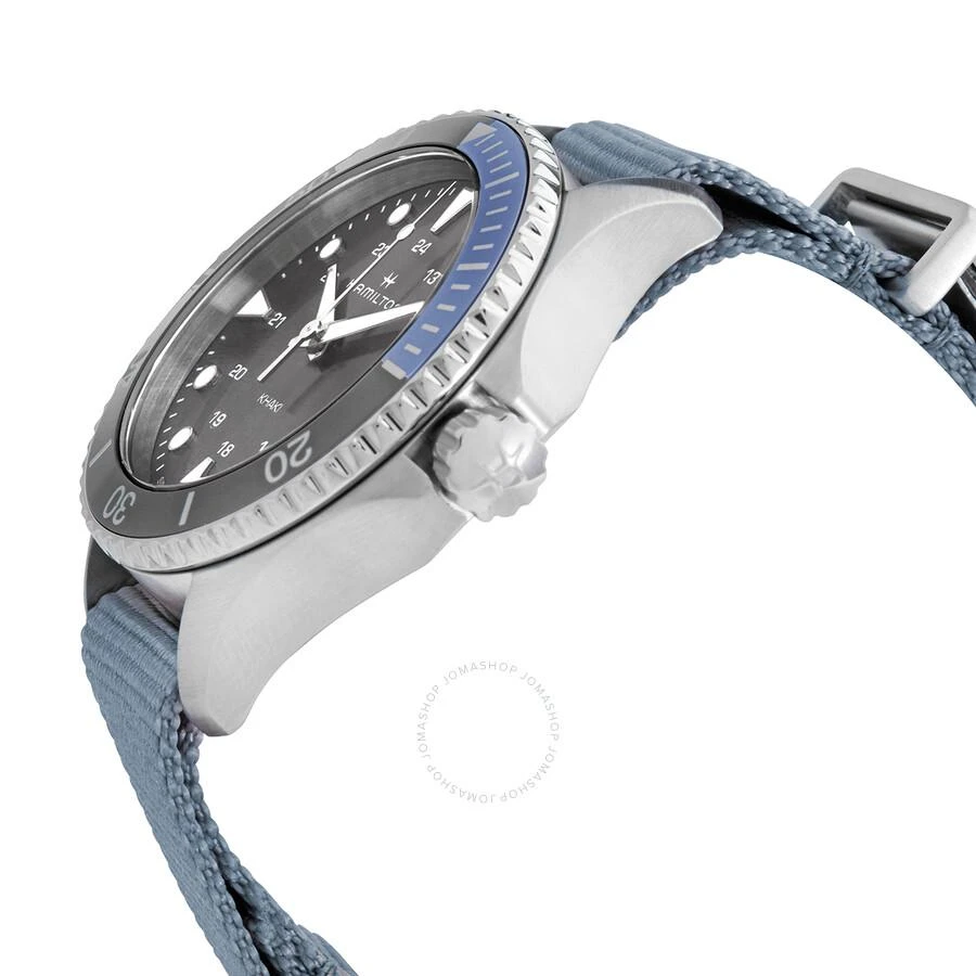 Hamilton Khaki Navy Scuba Quartz Grey Dial Men's Watch H82211981 2