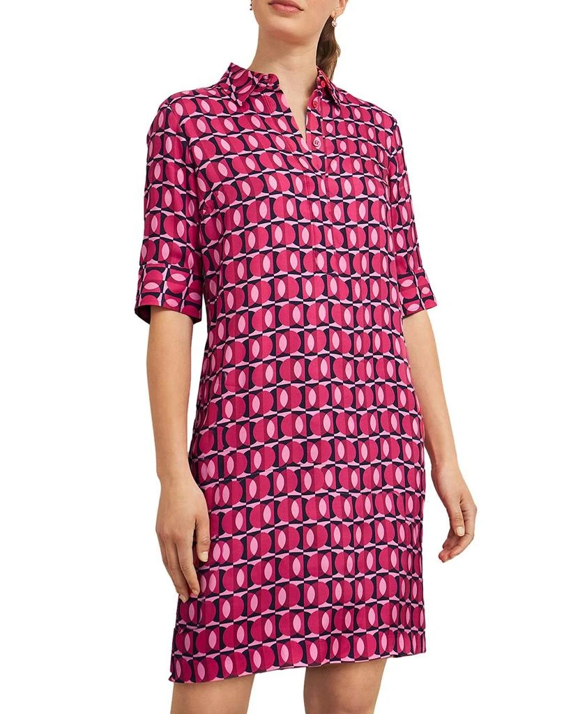 HOBBS LONDON Marciella Printed Shift Dress 4