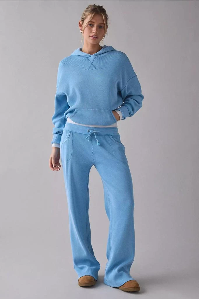 Frankies Bikinis Frankies Bikinis Haven Lullaby Sky Thermal Hoodie Sweatshirt 3