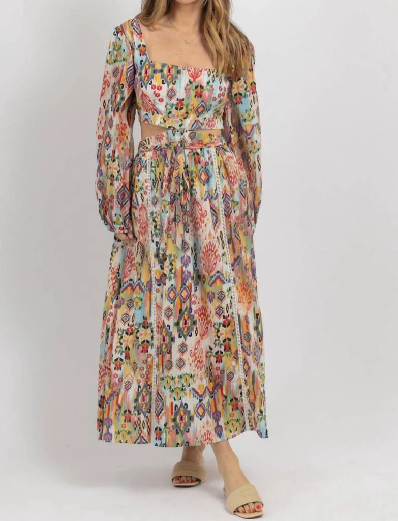 En Creme En Creme - MAE OPEN MAXI DRESS 2